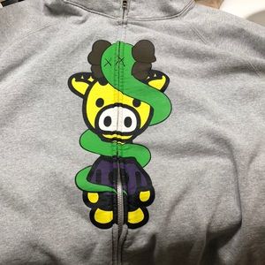 Bape x kaws hoodie